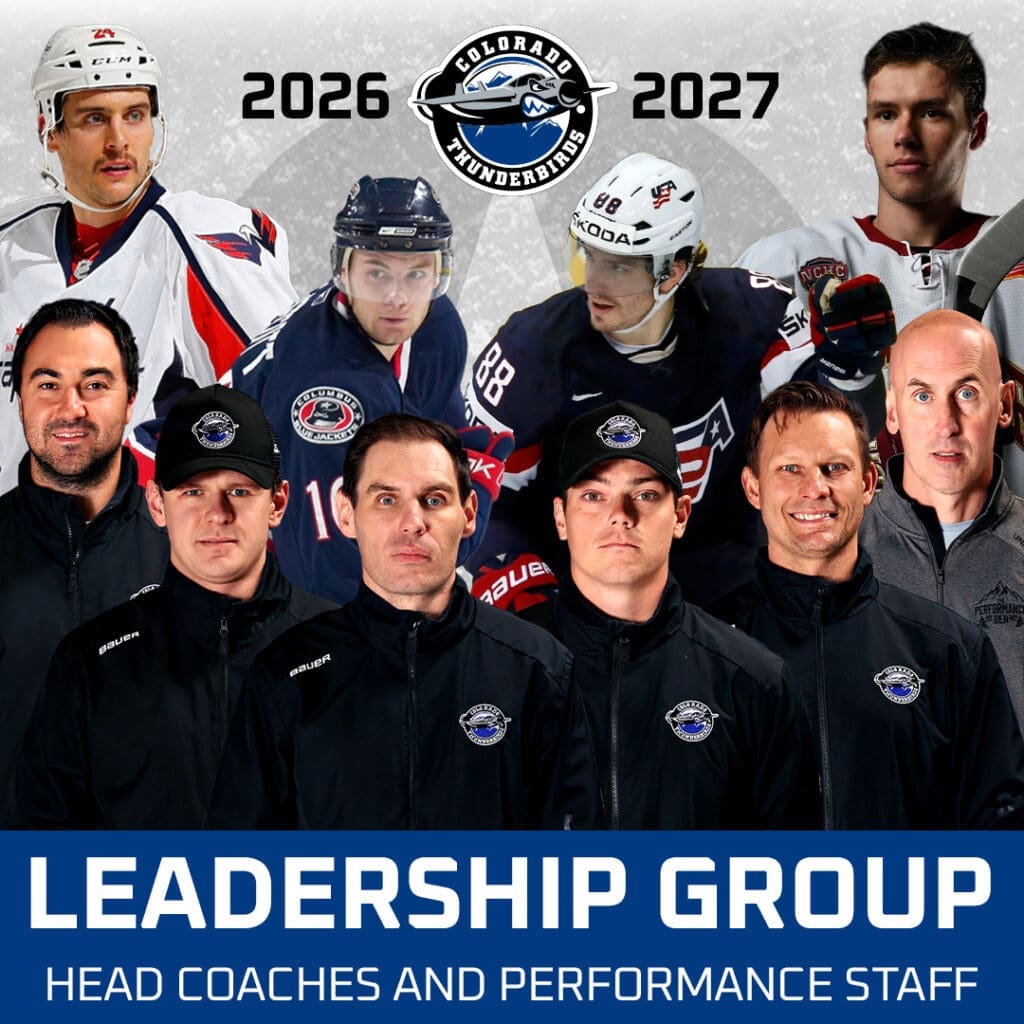 2026-2027 Colorado Thunderbirds Coaching Staff